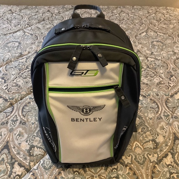Gym Bags Accessories Bentley Logo Duffle Travel Sport Gym Bag Backpack